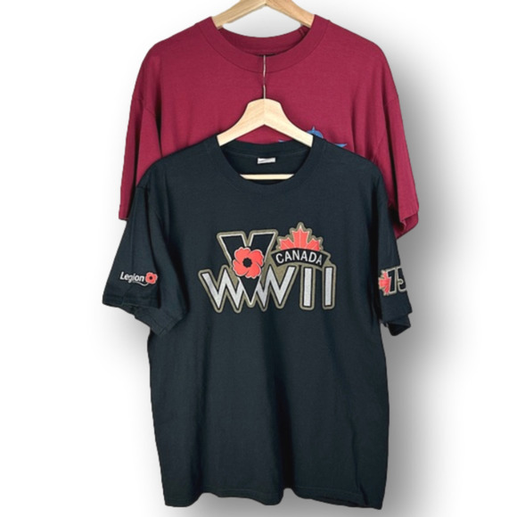 Fruit of the Loom Other - VINTAGE Military Legion and PPCLI Short-sleeve T-shirts 2 Piece Bundle